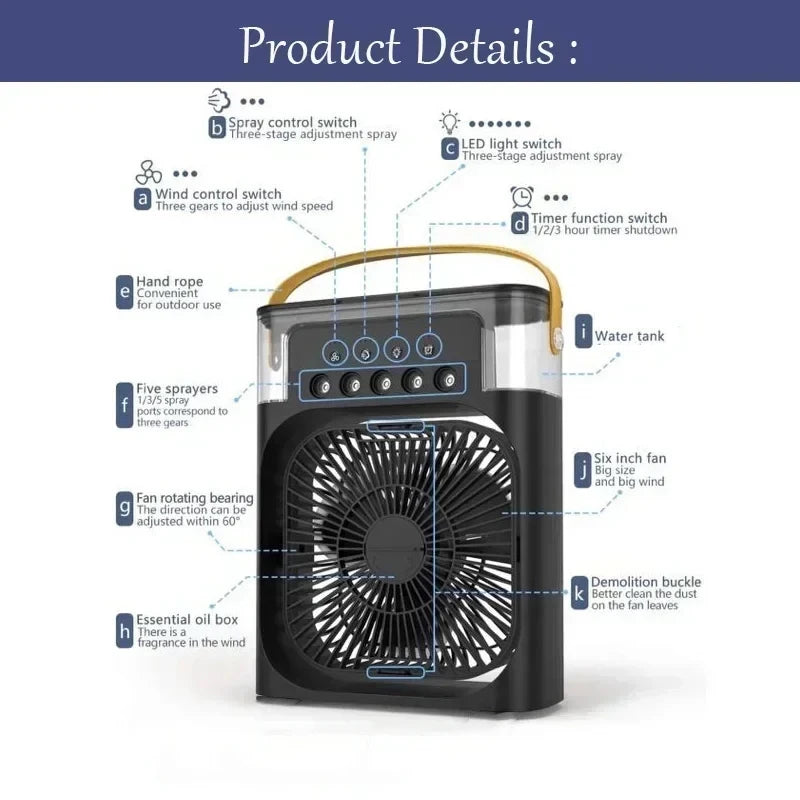 3 In 1 New Fan Air Cooler